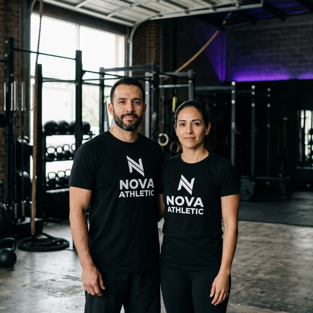 Fundadores de Novaathletic, gimnasio hibrido en Quito